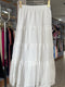 Spring Lace Patchwork Ruffle Long Skirts